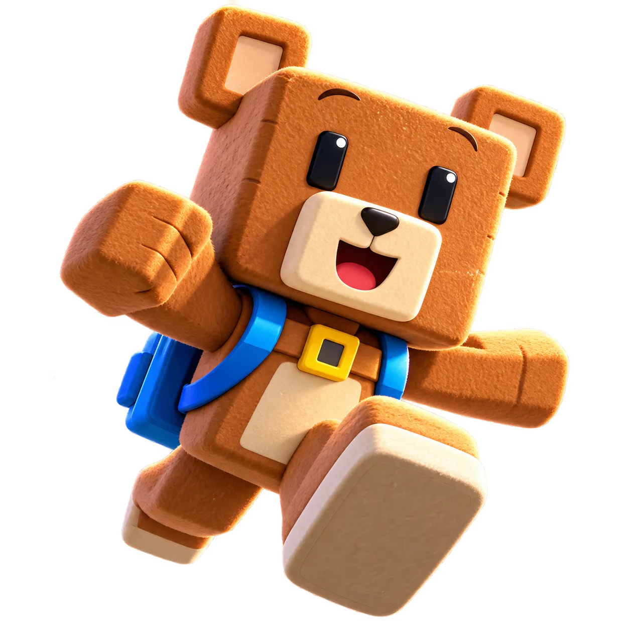 Super Bear Adventure bear character