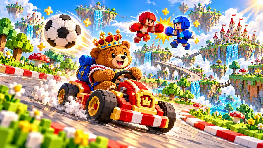 Fun Minigames and Vehicles