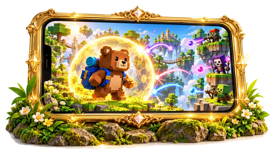 Super Bear Adventure God Mode